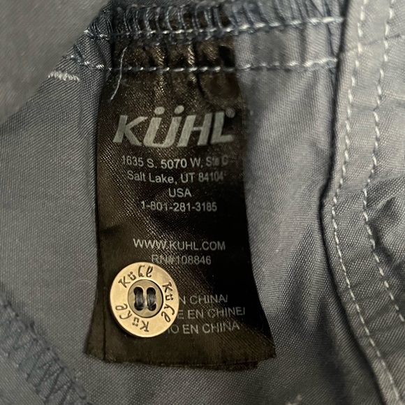 Kuhl Splash Roll-up Kids Pants Size 14 - Picture 7 of 8